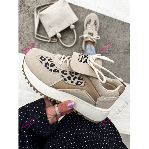 Leopardie dámske tenisky ASTRID-