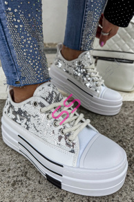 Tenisky zdobené flitrami HEIDI