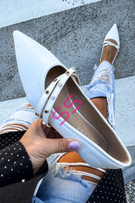 Balerínky zdobené zlatými nitmi VIOLA-