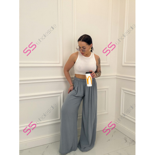 Palazzo nohavice s gumeným pásom NOWUM