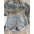Denim sukňové nohavice CARLIE
