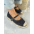 Sandále zdobené kamienkami v štýle espadrille SERYL
