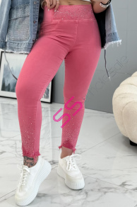 Push up rifle zdobené kamienkami