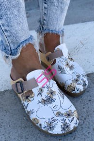 Vzorované zdravotnícke šľapky FLOTTY