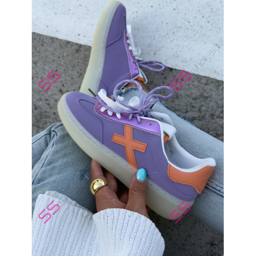 Fialové dámske tenisky MELBA-