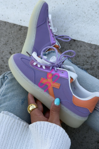 Fialové dámske tenisky MELBA-