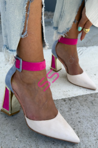 Pestrofarebné sandále CLARA-