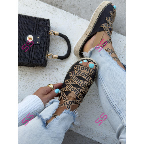 Dámske sandále na viazanie NOWA-