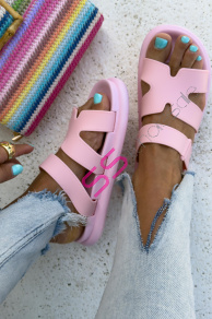 Dámske gumené šľapky MELODY