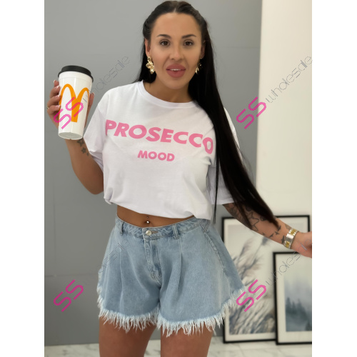 Modré denim šortky BLANCA