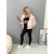 Prechodný baby pink bomber bunda s vypchávkami AUREA