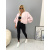 Prechodný baby pink bomber bunda s vypchávkami AUREA