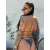 Leopardie bikiny s plážovou tunikou SUNNY