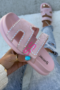 Dámske semišové šľapky SARAH