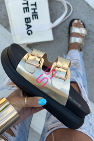 Platformové šľapky  REBECCA-