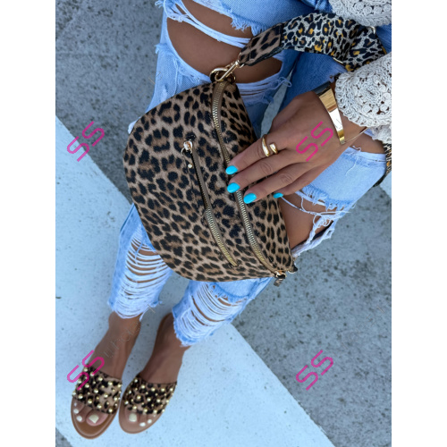 Leopardia crossbody kabelka NORAH