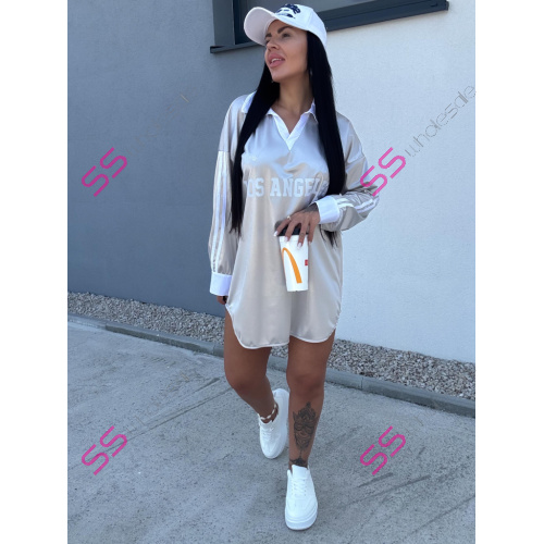 Oversized top s golierom SHANA