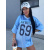 Oversized top s dlhým rukávom JANISE
