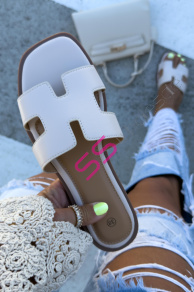 Béžové dámske šľapky MEREDITH-