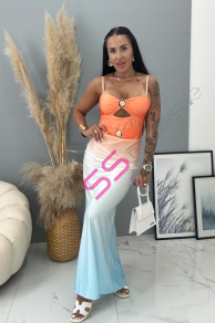 Dlhé šaty na ramienka ZAREEN