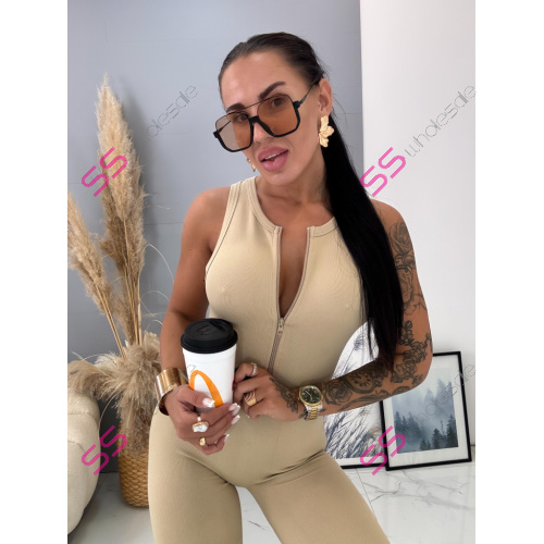 Tvarujúci vrúbkovaný overal OLINDA