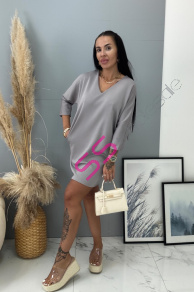 Sivá dámska tunika MARANA+