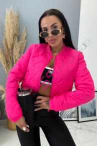 Prechodný štepovaný bomber kabát PATRICIA+