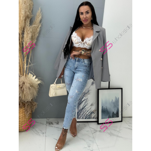 Elegantné predĺžené dámske sako ZELINDA