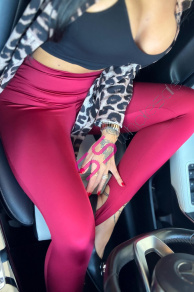 Legíny kaliopky STARS s lesklým efektom+