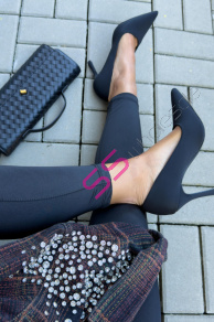 Čierne lodičky LEXA