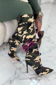 Maskáčové vysoké čižmy MENDEL+