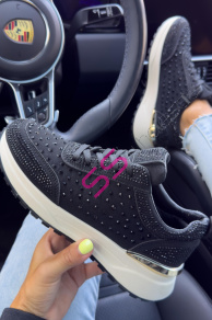 Platformové tenisky zdobené kamienkami MAISIE-