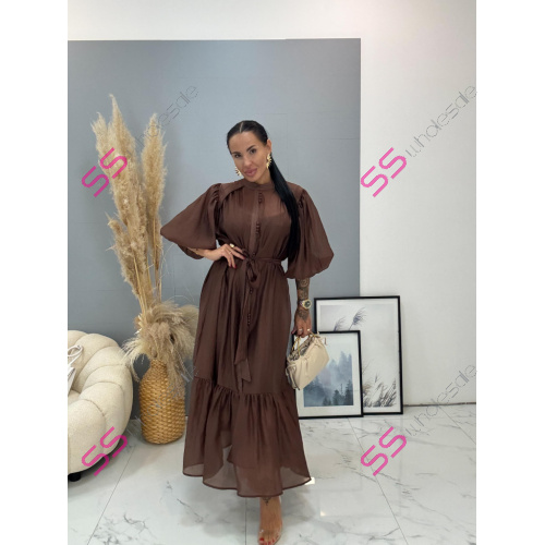 Lyocellové šaty s opaskom BERENICE