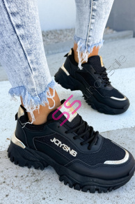 Platformové tenisky so zlatými detailmi OLYMPIA