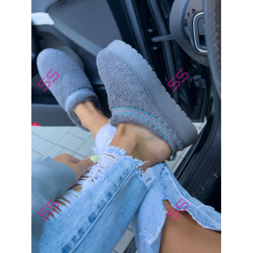 Teplé kotníkové topánky BORY-