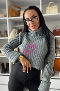 Krátky dámsky rolák MARIETTA+