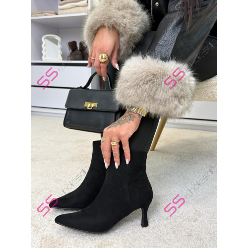 Semišové členkové čižmy VALENCIA