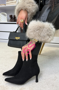 Semišové členkové čižmy VALENCIA