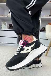 Platformové semišové dámske tenisky ADANE-