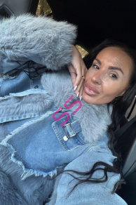 Džínsová bunda s  kožušinou NAYRA