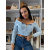 Pletený crop top TALDORA