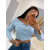 Pletený crop top TALDORA