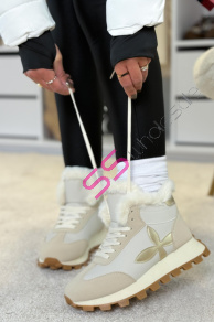 Zateplené platformové členkové tenisky VIRENA