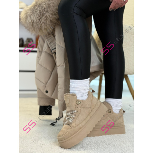 Zateplené platformové tenisky VELONIA-