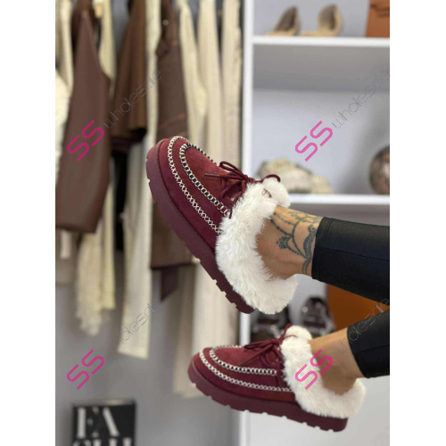 Teplé semišové topánky VILENA-