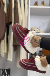 Teplé semišové topánky VILENA