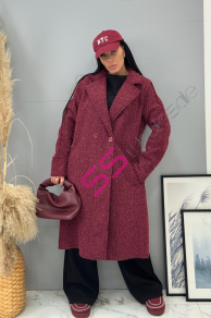 Dlhý uzlíkový kabát LYSARA