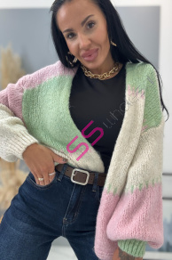 Mäkký kardigán s otvoreným strihom ARDENA