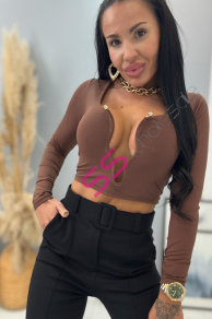 Elastické čierne dámske nohavice AASHA