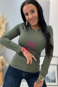 Elastické basic tričko MARIE